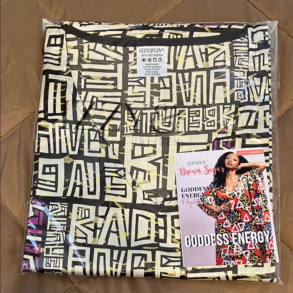 Izzy & Liv Graphic Kaftan